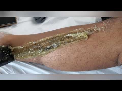 how to make sugaring paste and leg sugaring video