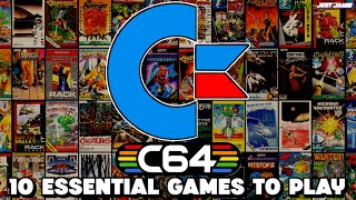 Top 10 Personal Favourite C64 Games of all Time #commodore64 #c64 #retrogames
