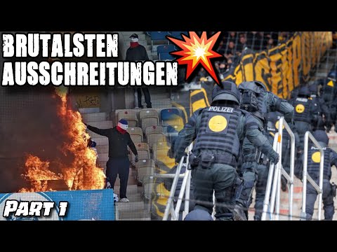 Die BRUTALSTEN AUSSCHREITUNGEN im deutschen Fussball!💥😱| Part 1 