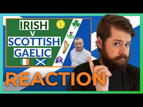Scottish Gaelic vs. Irish Gaelic 🇮🇪🏴󠁧󠁢󠁳󠁣󠁴󠁿 REACTION