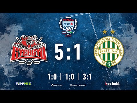 Gólösszefoglaló EL 233 - Gyergyói Hoki Klub - FTC-Telekom 5-1 20230327