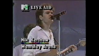 Nik Kershaw - Wide Boy (MTV - Live Aid 7/13/1985)