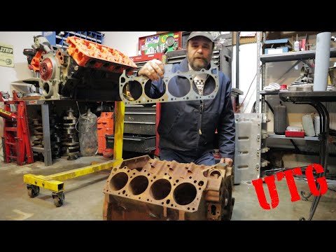 426 Hemi Heads On A Wedge Block