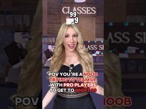 When You’re a “NOOB” TRYING To Get To DAY 99 in 99 NIGHTS IN THE FOREST on ROBLOX! 🦌