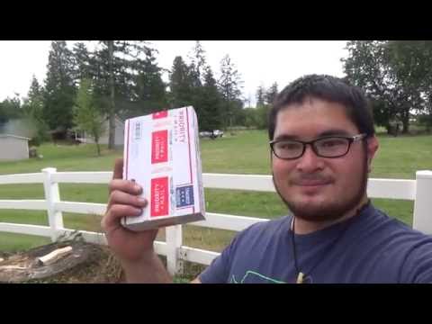 Caveman Cutlery Folding Obsidian Knife Unboxing and Garage Sale Finds