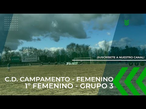 Partido 30 Enero C.D Campamento 1 - 2 E.D. Almudena Femenino