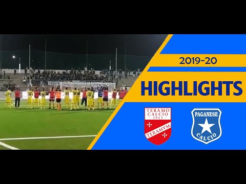 HL | Teramo-Paganese 2-1 - 10^ Giornata 19-20