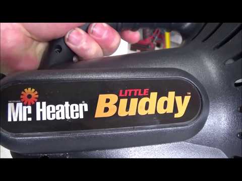 Mr Heater Little Buddy portable Propane Heater Review - I LOVE THIS THING!!