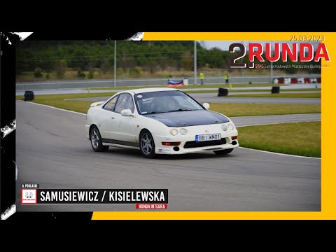 Samusiewicz - Kisielewska  #hondaintegra    2 runda SMB 2023