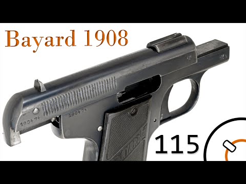 History of WWI Primer 115: Belgian Bayard Model 1908 Documentary