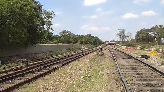 preview picture of video '77416 - Guntakal - Ballari DEMU arriving at Ballari Junction'