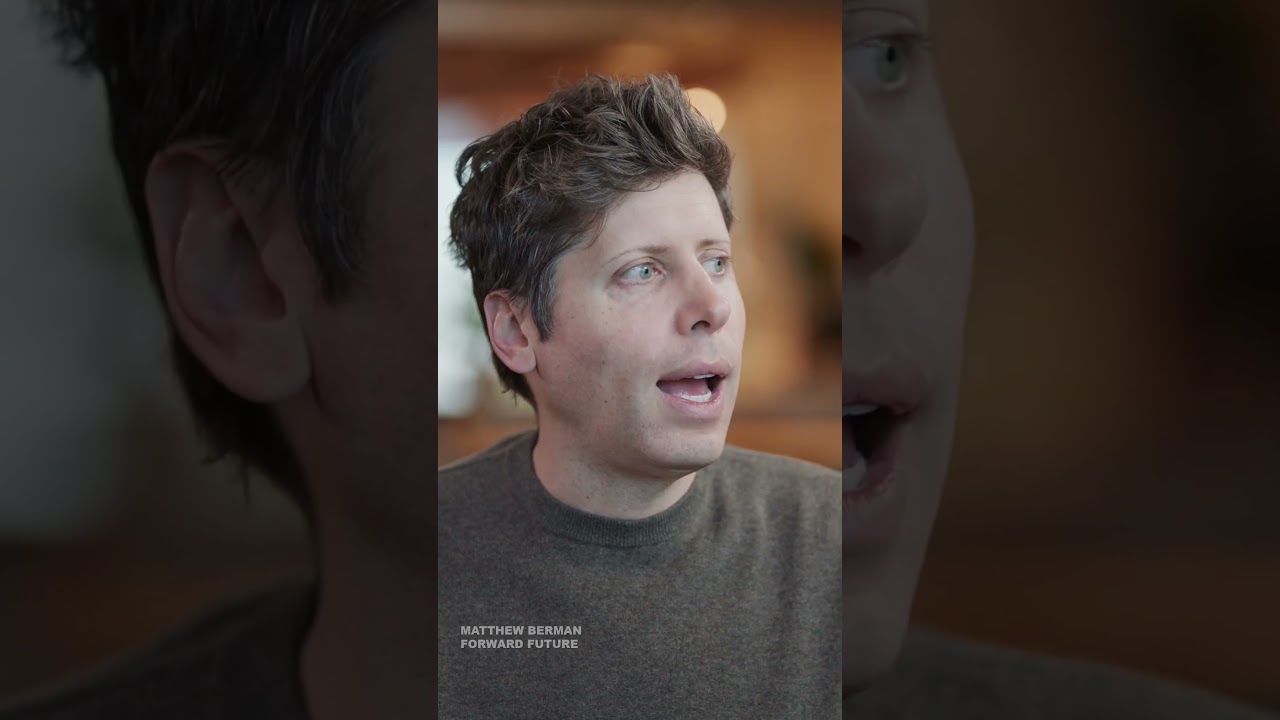 Sam Altman on What People Still Bring to an AI World