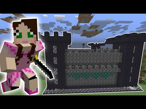 GamingWithJen & PopularMMOs | Minecraft | THE ENDER CASTLE MISSON [S8E33]