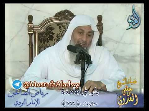  شرح رياض الصالحين (32 ) باب   فضل المجاهدة  ح111    لقاء الأربعاء 19 10 2016 