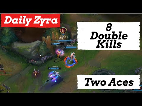 Daily Zyra Montage 8 Double kills, 2 aces plus ruining Garens day.