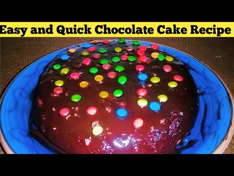 Quick And Easy Chocolate Cake Recipe By Cooking With Bilquis