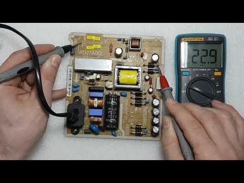 Televizorul uneori nu porneste / reparatie usoara sursa Tv Samsung