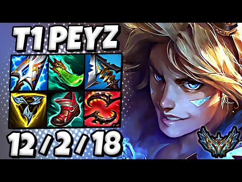 T1 Peyz Ezreal vs Sivir [ ADC ] Korea Challenger 1459 LP | Patch 26.2