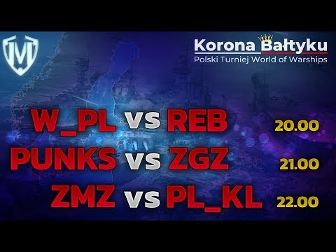 WoWs Live PL - Korona Bałtyku - Mecze grupowe [CC-EU]