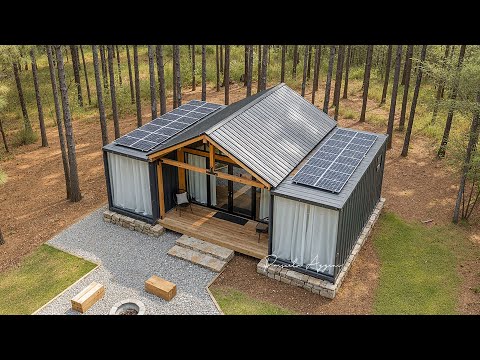Shipping Container House - Forest Home