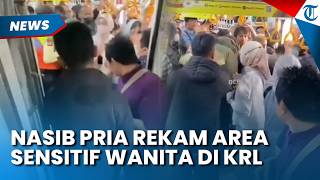 Akui Rekam Area Sensitif, Pria yang Lecehkan Wanita di KRL Diblacklist Pihak KAI Commuter