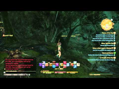 FFXIV ARR Lvl 45 Bard Quest