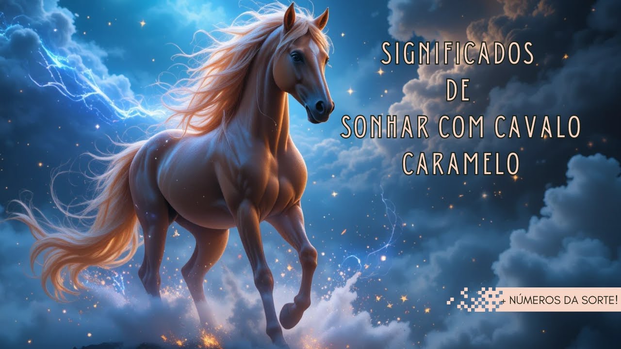 "Sonhou com um cavalo caramelo? || Descubra o significado desse poderoso presságio! 🐎✨"