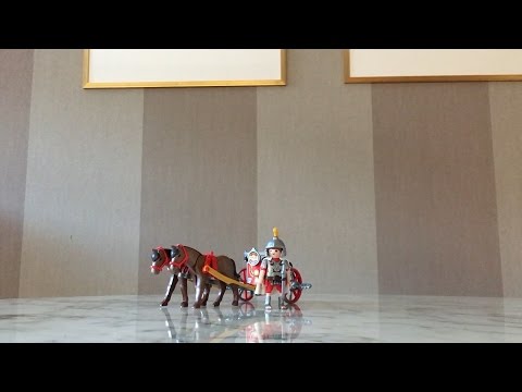 Playmobil History 5391 Romeinse strijdwagen met tribuun