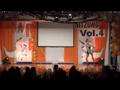 Narrensitzung 2015 - Funkenmariechen der Aascher Schnooke