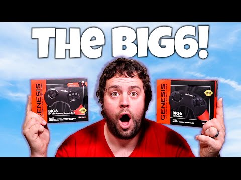 Retro-Bit Big 6 Controller: Unboxing and Review