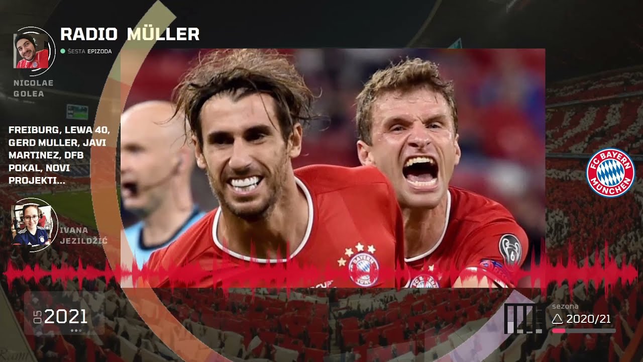 Lewandowski - NEVJEROJATAN; Javi Martinez - tiha legenda; Kup? Projekti? - Podcast Radio Müller Ep6