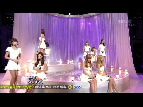 101031 SBS Inkigayo SNSD Comeback Stage All Cut