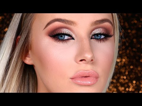 NEW YEAR S EVE Glam Makeup Tutorial | Lauren Curtis