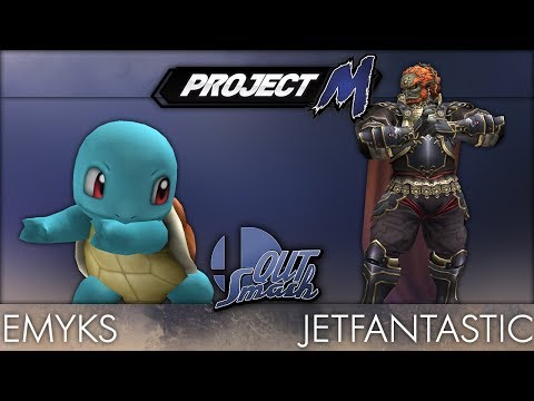 QUT Smash 5 Project M  - WR2 - Emyks (Squirtle) vs Jetfantastic (Ganondorf)