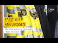 Einkleidung Bei Der Polizei Sachsen