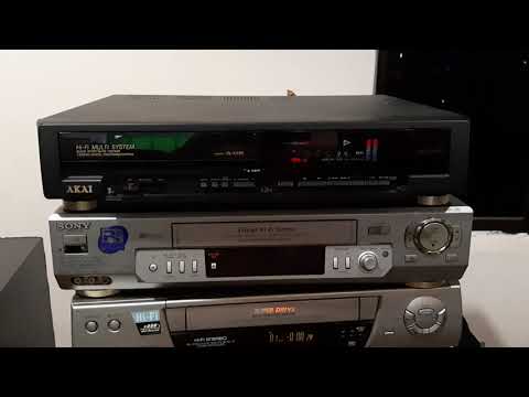 AKAI VHS HiFi demo