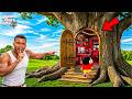 Franklin Found Shinchan And Chop S Hidden Secret Base Inside A Giant Tree GTA 5 Telugu Gameplay