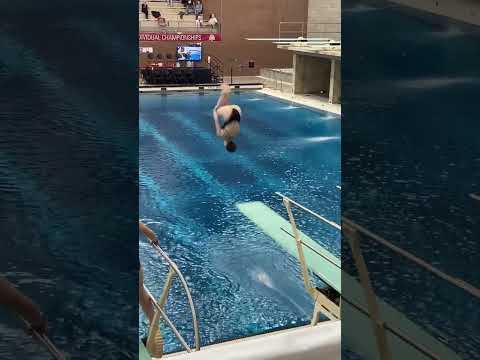 203C Back 1/2 Somersault Degree of Difficulty 2.0 Junior Olympics Diving Region 5 Columbus Ohio