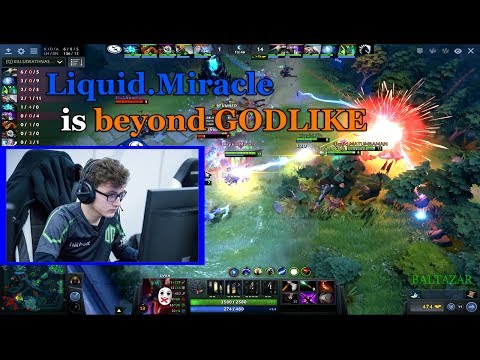 Dota 2 - Liquid.Miracle is BEYOND GODLIKE (Sven)