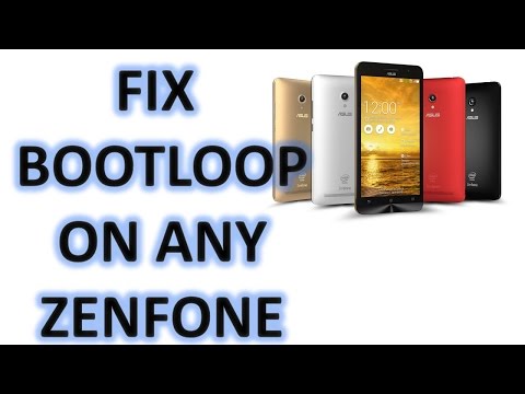 Fix Bootloop on Zenfone 4, 5, 6, Max, Selfie, Zenfone 2, Laser, Go, etc