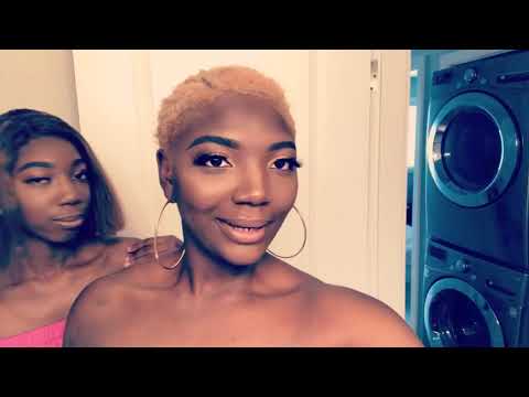 Short BLOND HAIR//BLOW MY MIND BY DAVIDO Ft CHRISBROWN