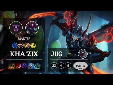 Kha'Zix Jungle vs Kayn - EUW Master Patch 10.11