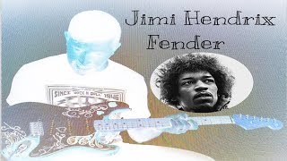 Video thumbnail for Fender Jimi Hendrix Monterey Stratocaster by C. A. House Music