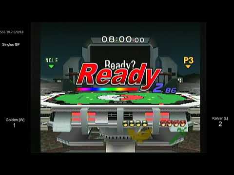 SSS 10.2 SSBM - Golden [W] (C. Falcon) vs. Kalvar [L] (Marth) - Melee GF