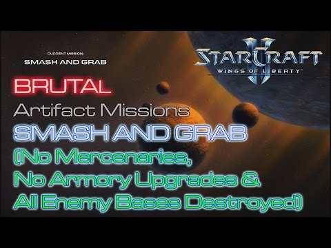 Starcraft II: Wings of Liberty - Vanilla Run - Brutal - Mission 5: Smash and Grab