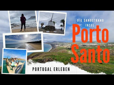 Porto Santo. Die Sandstrand Insel. Portugal 🇵🇹 Madeira. Tagesausflug.
