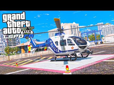 🚔 LSPDFR #844 | NUEVO MODELO DEL HELICOPTERO DE LA CNP!
