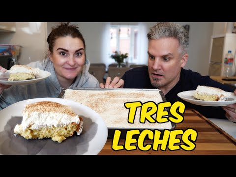 Brits Discover Tres Leches | Made From Scratch ! *WOW*