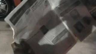 YBM WHITE IN THE BUSTED NEWSPAPER