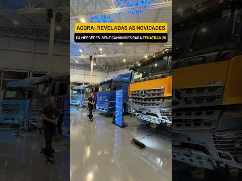 AGORA: REVELADAS AS NOVIDADES DA MERCEDES-BENZ CAMINHÕES PARA FENATRAN 26!
